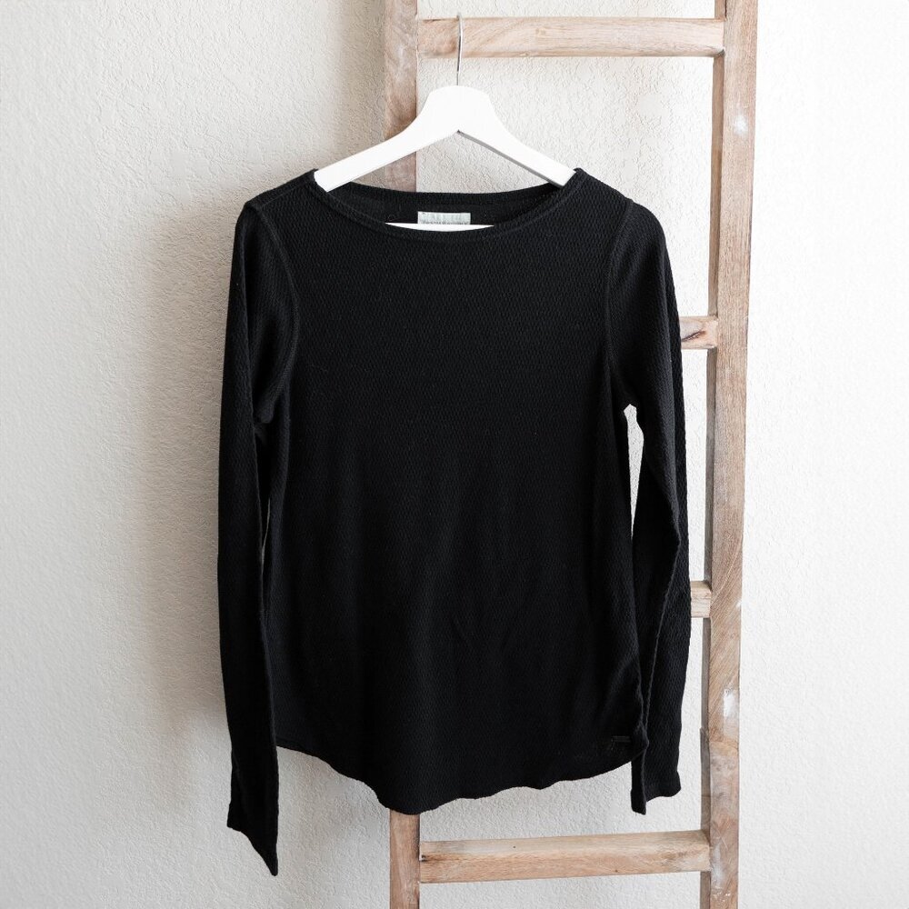 Denim & Supply Ralph Lauren Black Long Sleeve Top